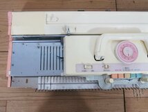 ☆【1W327-17】 brother ブラザー 編み機 ハンドクラフト KH-260 ジャンク_画像5