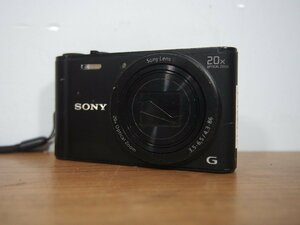 ☆【1F0329-10】 SONY ソニー デジカメ デジタルカメラ DSC-WX350 ブラック Cybershot ジャンク