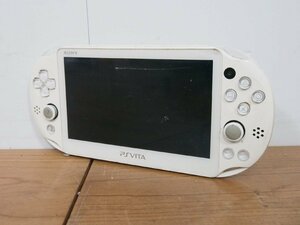 ☆【1H0327-20】 SONY ソニー PlayStationVita PCH-2000 ホワイト プレステ PSVITA ジャンク