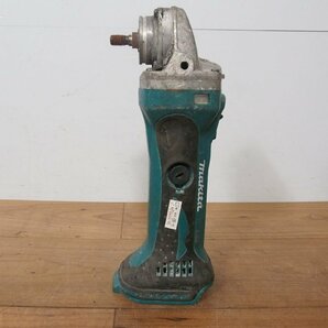 ☆【1F0202-16】 makita マキタ 充電式ディスクグラインダ GA402D 100mm 18V 電動工具 ジャンクの画像2