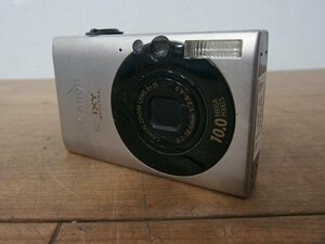 ☆【1W0327-7】 Canon キャノン コンパクトデジタルカメラ PC1262 デジカメ IXY DIGITAL 25 IS バッテリー付き ジャンク