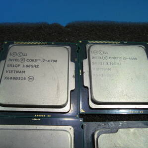 i7-4790/i5-4590/i3-6100T/Celeron/AMD Phenom II - CPU 5枚 の画像3