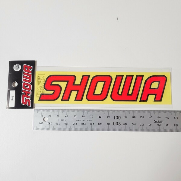 純正 SHOWA ステッカー デカール ショーワ バイク 車 レーサー レプリカ レース サーキット サスペンション シール 公式