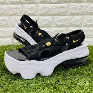 即決 ナイキ W エアマックス ココ サンダル NIKE KOKO ブラック ホワイト 黒 白 厚底 ボリュームサンダル 25.0cm 送料込み CI8798-002