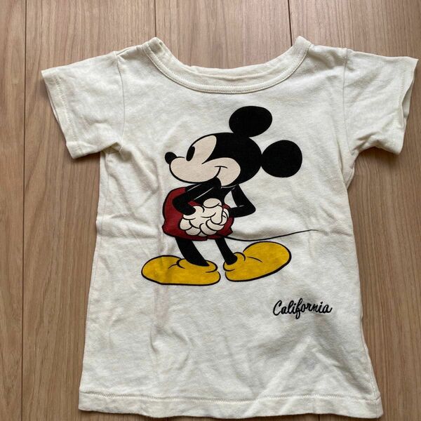 エフオーキッズ Disney／ミッキー　Tシャツ 100cm
