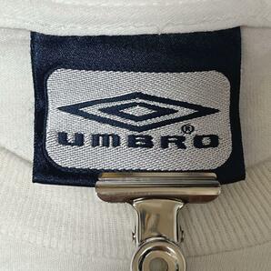 90's UMBRO アンブロ ビンテージTシャツ アイボリー L相当 両面プリント 90年代ヴィンテージ US古着 アメカジ HTK3577の画像6