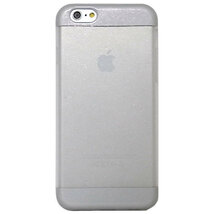 スマホケース iPhone 6/6s 対応 保護 カバー ゲルスキン グリッティー ホワイト ケース ★celly-01152_画像1