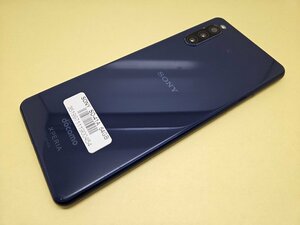 SIMフリー Xperia 10 II SO-41A 64GB 美品 充電ケーブル付 ブルー