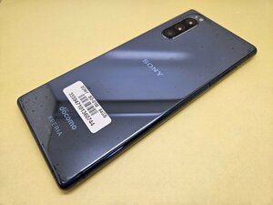 SIMフリー Xperia 5 SO-01M 64GB 良品 充電ケーブル付 ブルー