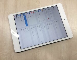 送料無料!! Apple iPad mini2 32GB Wi-Fi iPad mini Retina シルバー 7.9インチ A1489 中古品★充電ケーブル付き【格安★まとめ買える】