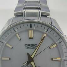 #1731 CASIO カシオ　腕時計 メンズソーラー 電波時計 LINEAGE リニエージ LCW-M100 稼働品 自動受信確認未 リューズ〇_画像3