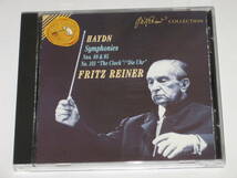 CD フリッツ・ライナー FRITZ REINER Haydn Symphonies 88, 95, & 101 Chicago Symphony Orchestra_画像1