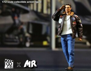 ☆新品　1/12　トム・クルーズ アクションフィギュア 通常版　トップガン マーベリック MR.FIGURE