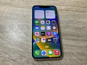 【0142】iPhone 13 mini 128 GB スターライト SIMフリーバッテリー96% 利用制限なし 1円～スタート