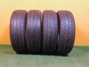 165/55R14 DUNLOP ミラ、アルト、ライフ 製造年2021 4本 バリ溝★D86