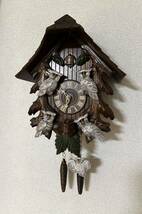 白ふくろうの森　本場ドイツ製 オリジナル からくり掛時計 壁掛け時計 アントン・シュナイダー_画像2