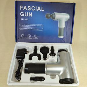 【動作確認済み】 マッサージガン FASCIAL GUN KH-320 筋膜リリース ハンディ 電気マッサージ器 家庭用 美容 健康