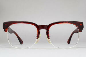  dead stock commando 206 50-16 Wayfarer Max type glasses sunglasses frame domestic production Vintage 