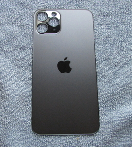 iPhone11 Pro 専用 バックガラス スペースグレイ バックパネル 背面ガラス 修理交換用 iPhone 11 Pro
