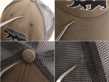 18年製 パタゴニア フィッツロイ ベア トラッカー ハット フリーサイズ Patagonia 帽子メッシュ ベースボール キャップ アウトドア 2トーン_画像8