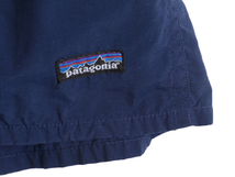 90s 98年製 パタゴニア バギーズ ショーツ メンズ XL / 90年代 オールド Patagonia アウトドア ナイロン ショートパンツ 短パン 海パン 紺_画像3