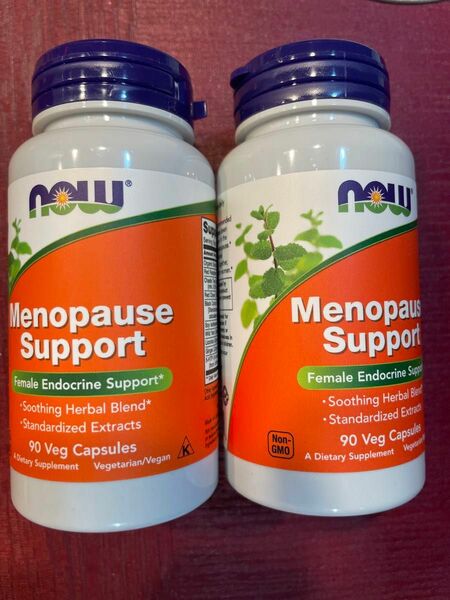 NOW Menopause Support メノポーズサポート 更年期 ナウフーズ 2個セット