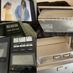 動作OK★SHARP VC-320S★ラジカセのような縦型の80年代VHSビデオカセットデッキ MYVIDEO★昭和 レトロ 家電 1983年 シャープ日本製の画像5