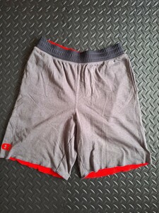 アンダーアーマー ハーフパンツ ダークグレー Lサイズ LG スウェット ショートパンツ 短パン UNDER ARMOUR