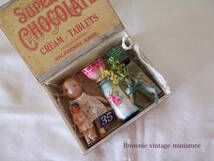 小さくて可愛いもの＊vintage miniature＊お人形さんのおもちゃ＊パリの蚤の市＊パリアンドール＊ブロカントセット＊薔薇ケトル_画像1