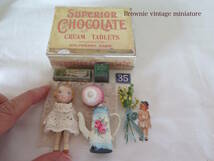 小さくて可愛いもの＊vintage miniature＊お人形さんのおもちゃ＊パリの蚤の市＊パリアンドール＊ブロカントセット＊薔薇ケトル_画像5