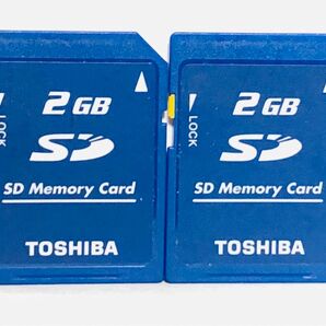 TOSHIBA 東芝 SDカード SDメモリカード DS カメラ ビデオ用 2GB 2ギガバイト SD-M02G