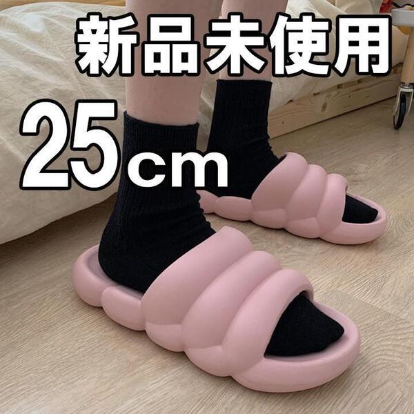 【大人気につき在庫わずか!次入荷未定!最終値下げ!新品未使用】レディース サンダル 25cm ピンク 81013040