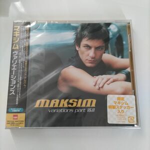 未開封CD マキシム Maksim / ヴァリエーションズ Variations Part.1 & 2