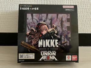 初回生産版　ユニアリ　勝利の女神　nikke ニケ　1box テープ付き　ユニオンアリーナ