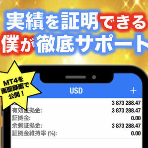 【希少案件】6億円弱運用している僕の口座のコピートレードをご提供します！の画像2