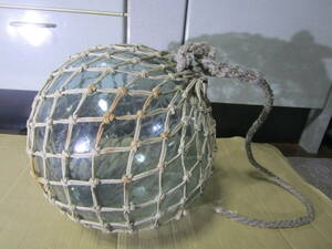 ガラス玉　浮き球　気泡、外径約31cm　②
