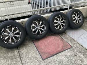 MKW MK-46　16×7JJ 5H　PCD114.3 +35 ダンロップ GRAND TREK PT3 215/70R16 4本セット