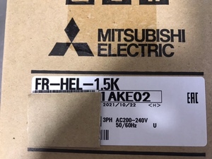 国内正規品　三菱電機　インバーターリアクトル　FR-HEL-1.5K　未開封