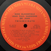 ★US ORIG LP★MIKE BLOOMFIELD, JOHN PAUL HAMMOND, Dr. JOHN/Triumvirate 1973年 初回KC規格 サイケデリック・ブルース・ロック 三頭政治_画像4