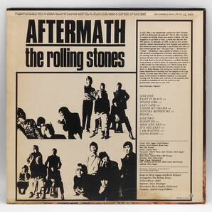 ★US ORIG MONO LP★ROLLING STONES/Aftermath 1966年 初回マルーンラベル 音圧凄 米国独自編集盤 CS付 Paint It Black, Under My Thumbの画像2