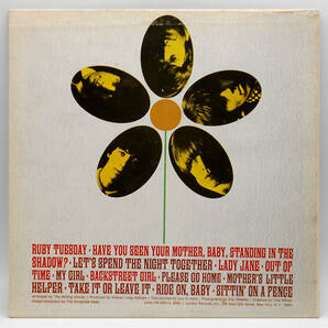 ★US ORIG MONO LP★ROLLING STONES/Flowers 1967年 音圧凄 CS付 米国独自編集盤 『Aftermath』SESSION 未発表曲収録の画像2