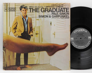 ★US ORIG LP★SIMON & GARFUNKEL, DAVE GRUSIN/The Graduate 1968年 初回灰色2EYEラベル 音圧＆音抜最高 映画『卒業』傑作サントラ