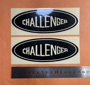  Challenger CHALLENGER cutting letter sticker cutting sticker waterproof specification dress up custom 