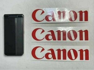 キャノン　Canon 切り文字ステッカー　カッティングステッカー　防水仕様　ドレスアップ　カスタム