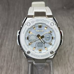 ●【YH-8484】中古現状品 CASIO カシオ G-SHOCK GST-W300-7AJF 時計 タフソーラー 電波時計 ラバー 不動品 【レターパックプラス発送可】