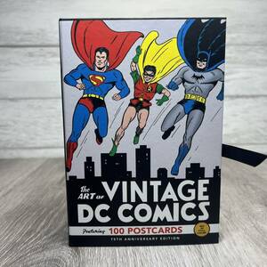 【YH-8764】中古現状品The ART of VINTAGE DC COMICS PostCard DCコミック ポストカード 100枚 バッドマン スーパーマン 