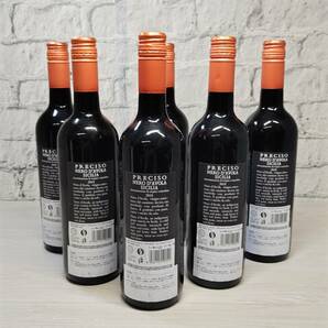 【YH-8834】未開栓 プレシーソ・ネロ・ダーヴォラ 赤ワイン 750ml 6本 セット イタリア産の画像3