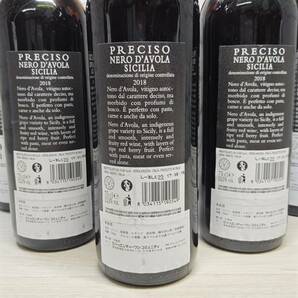 【YH-8834】未開栓 プレシーソ・ネロ・ダーヴォラ 赤ワイン 750ml 6本 セット イタリア産の画像4