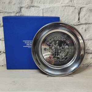 【YH-8781】未使用保管品 SALISBURY PEWTER ピューター プレート