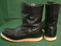 ●9E 8169 1999年生産 旧刺繍製羽タグ レッドウイング ペコス RED WING PECOS BOOTS STYLE No. 8169 MADE IN USA June 1999_画像3